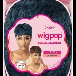 Wigpop Synthetic Full Wig DR Jade Blue